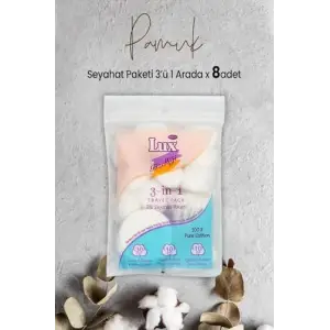 3 lü Seyahat Paketi x 8 Adet