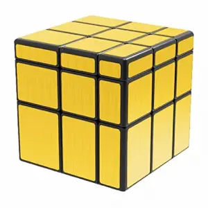 3 x 3 Gold Mirror Cube Puzzle