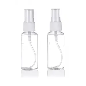 30 ml Şeffaf Sprey Şişesi, Boş Pet Kozmetik Atomizer, 2li