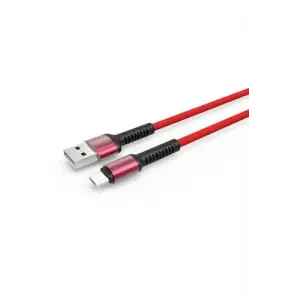 3262 Kırmızı LS63 Micro USB Kablo