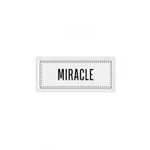 35 x 16 Cm Dikdörtgen Servis Tabağı, Miracle