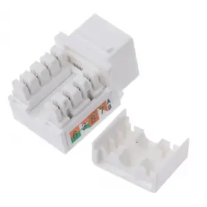 3552 Cat6 RJ45 Utp Keystone Patch Panel için Jack