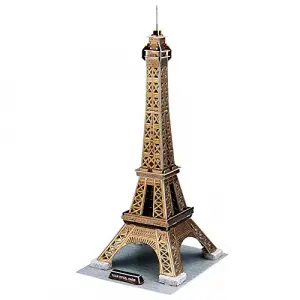 3D 35 Parça Puzzle Eyfel Kulesi, Fransa