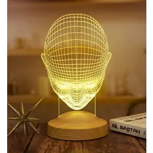 3D Adam 3 Boyutlu Led Lamba