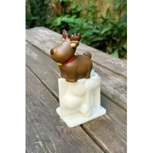 3D Christmas Geyik Silikon Mum Kalıbı