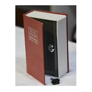 3d Kitap Şeklinde Gizli Kasa Kumbara