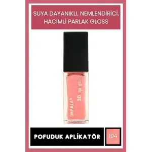 3D Lip Gloss Dudak Parlatıcı No:104