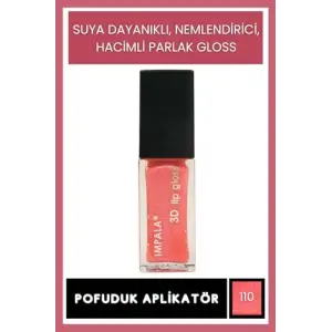 3D Lip Gloss Dudak Parlatıcı No:110