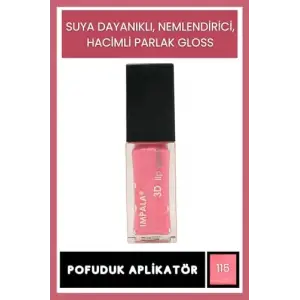 3D Lip Gloss Dudak Parlatıcı No:115