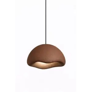 3D Modern Beton Görünümlü Sarkıt Avize Minimal Dalga Form E27 Ampul Dahil btn-005218