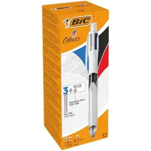 4 Colour Multifunction Black/Blue/Red/Pencil PK12