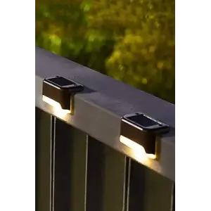 4 Lü Köşebent Solar Led Bahçe Lambası