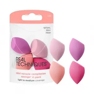 4 Mini Miracle Complexion Sponges Makyaj Süngeri, 1 Paket (1 x 1 Adet)