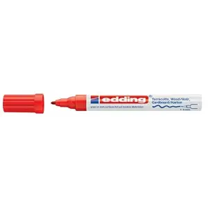 4040 creative mat boya kalemi, 1-2 mm, kırmızı