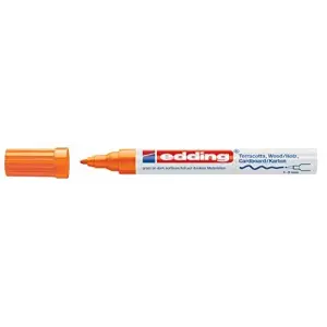 4040 creative mat boya kalemi, 1-2 mm, turuncu