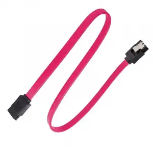 40Cm Sata HDD SDD Data Veri Kablosu, SATA 3, Kırmızı