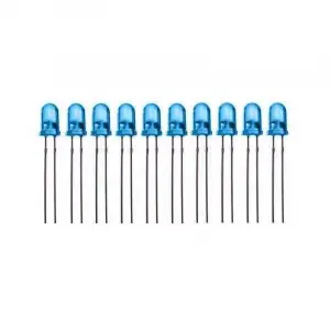 5 mm Mavi LED, 10 Adet
