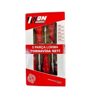 5 Parça Lokma Tornavida Seti