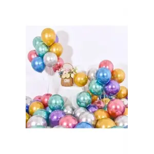 50li Karışık Krom Balon