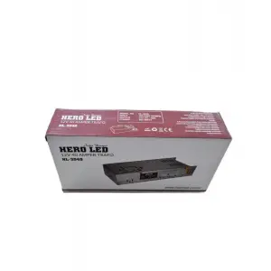 500W 40A 12V Kalın Kasa Şerit LED Trafosu