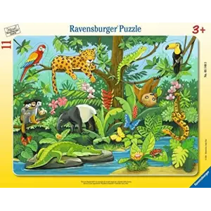 51403 Çer Hayvanlar Puzzle, 11 Parça