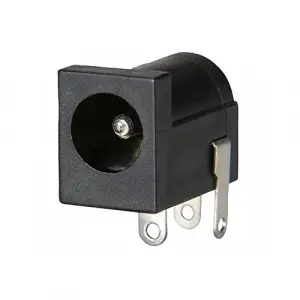 5.5mm x 2.1mm DC Güç Soketi Plastik DC005 Pcb Tip Adaptör