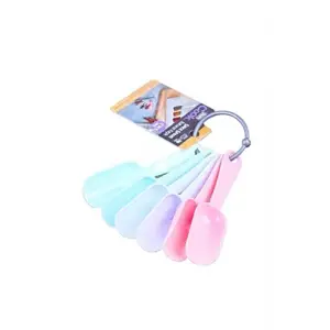 6 lı Plastik Baharat Kaşığı