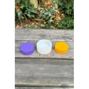 6,5x2,5 cm silikon silindir mum kalıbı