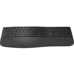 680 Comfort çift modlu Unifying Bluetooth kablosuz klavye, siyah, 8T6L8AA