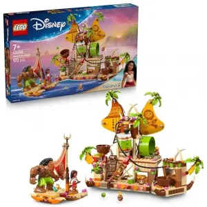 LEGO ǀ Disney Moana 2 Kakamora Gemisi 43258-7 Yaş ve Üzeri Disney Hayranı Çocuklar için Hazine Sandığı ve Gemi İçeren Yaratıcı Oyuncak Yapım Seti, Doğum Günü Hediyesi (572 Parça)