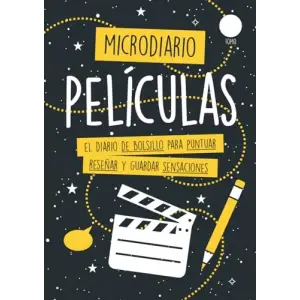 Independently published Microdiario de Películas: El Diario de Bolsillo para Puntuar, Reseñar y Guardar Sensaciones de tus Películas Vistas. ¡Tamaño de Viaje A6!