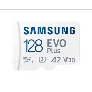 EVO Plus microSDXC Hafıza Kartı 128 GB, 160 MB/s, U3, V30, A2, ‎MB-MC128SA/TR (2024 Serisi) Beyaz
