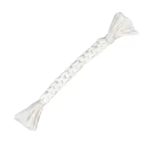 Kedi K��pek Diş Kaşıma Oyuncağı Püsküllü, Boy 22 cm, Kalınlık 2 cm