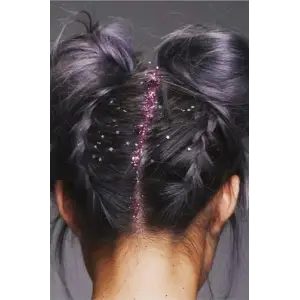 Fușya Göz Simi, Yüz ve Vücut Parıltısı, Party Glitter Makyaj Simi 5 Ml