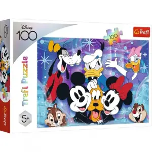 100 el. W Świecie Disneya jest wesoło Puzzle