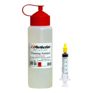 Kartuș Nozzle Açıcı Solüsyon 500 ML + Sarı Uç Şırınga