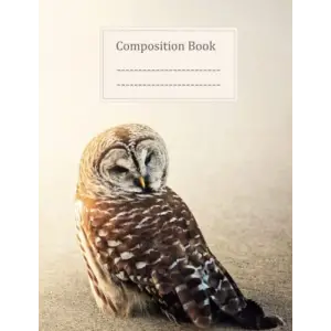 7.44 x 9.69 Wide Ruled Composition Book
