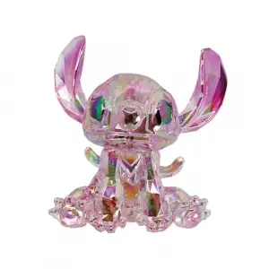 7,6 cm pembe polyresin Melek figürü