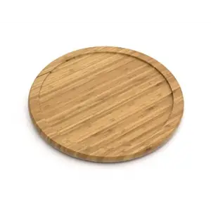 8301 Bambu Ahşap 25,4 cm Mutfak Döner Tablası
