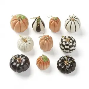 889140 Mini Balkabağı 10 Parça Süs Seti