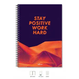 A4 Defter Çizgili 200 syf Stay Energy