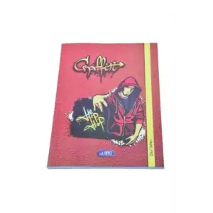 A4 Karton Kapak 80 Yp. Kareli Defter