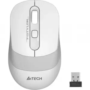 A4 Tech FG10 Nano Kablosuz Optik 2000 DPI Mouse, 4 Yönlü Scroll, Beyaz