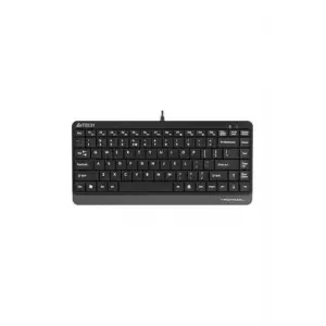 A4 Tech FK11 Q Türkçe Usb Fn-Multimedya Mini Siyah/Gri Klavye