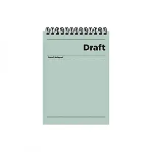 A5 Çizgili Bloknot Draft - Yeşil