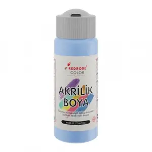 Açık Mavi Akrilik Boya, 60 ml