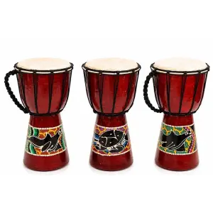 Ahşap Batikli Darbuka No:1024