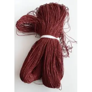 Aksesuar Bordo Renk Kağıt İp 250 Gr