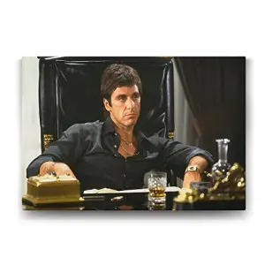 Al Pacino - Scarface Tablosu - 60x40cm
