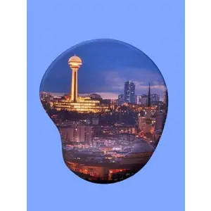 Ankara Atakule Baskılı, Bilek Destekli Mouse Pad